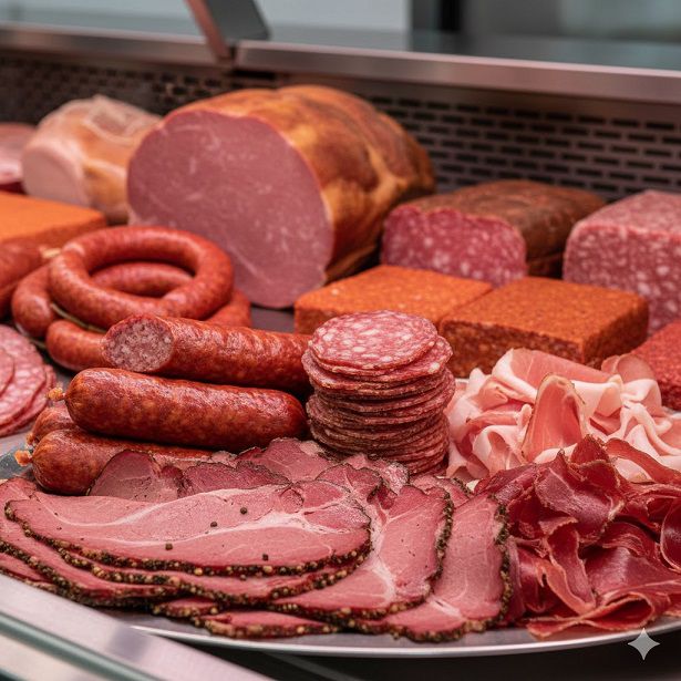 گوشت قرمز فرآوری شده