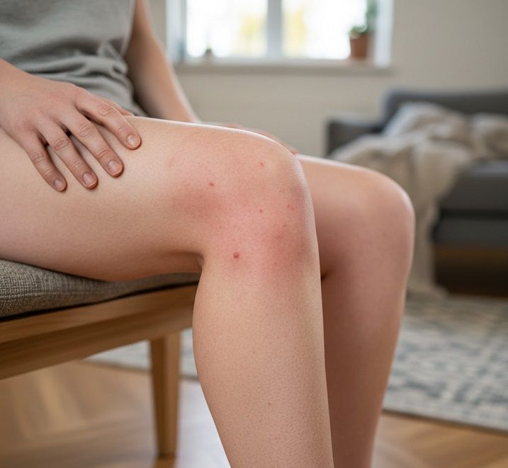 خطرات سوزش زانو