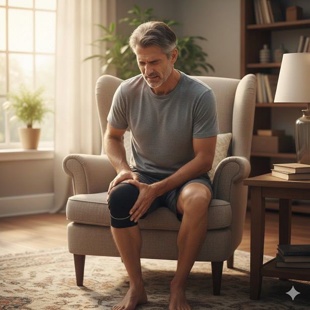 بورسیت بالای زانو