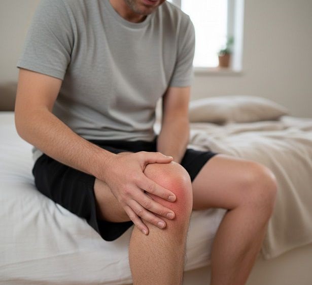 سوزش جلوی زانو