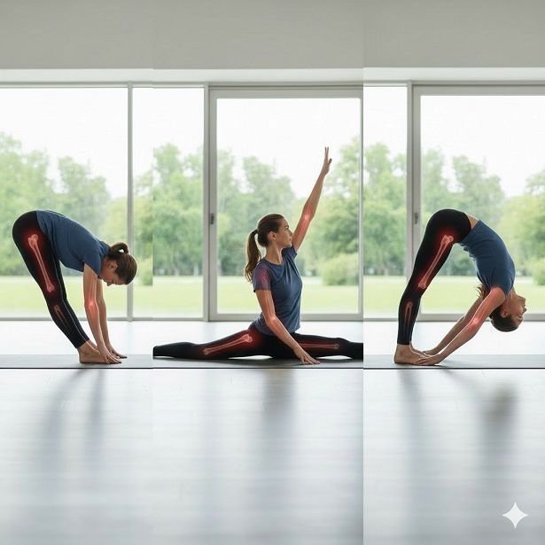 حرکات کششی برای افزایش انعطاف‌پذیری