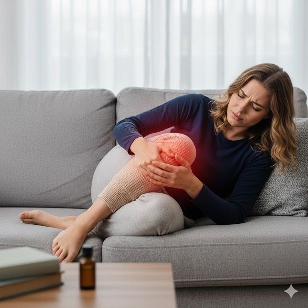 کاهش درد زانو با گرم نگه داشتن آن