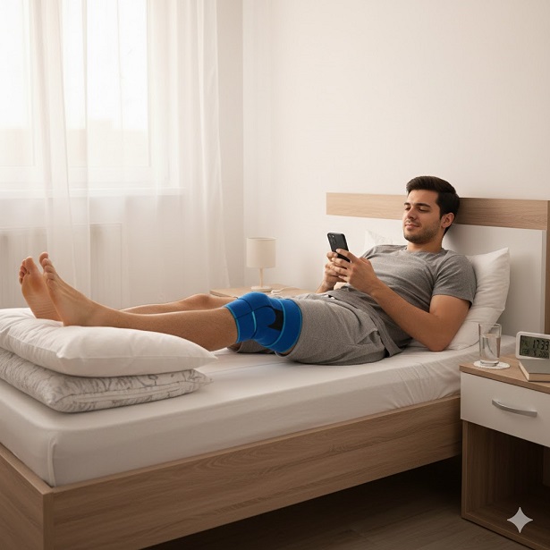 استفاده از زانوبند الاستیک